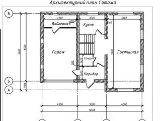 Планы дома с гаражом с размерами и фотографиями, построенного дома в городе Хабаровске