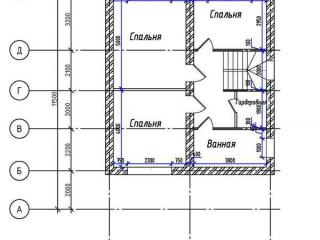 Переделанный план 2-ого этажа