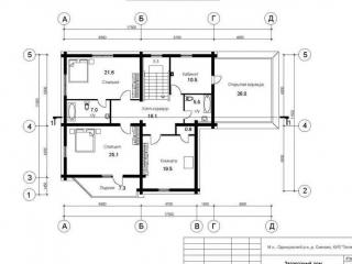 Планировочные решения 2 -х этажного дома