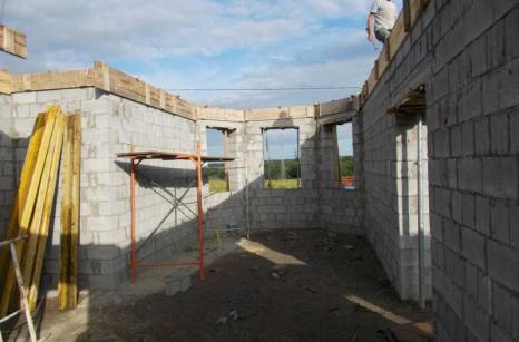 Фоторепортаж строительства  одного из объектов 2014 - строим по планам этажей. (Овощесовхоз)