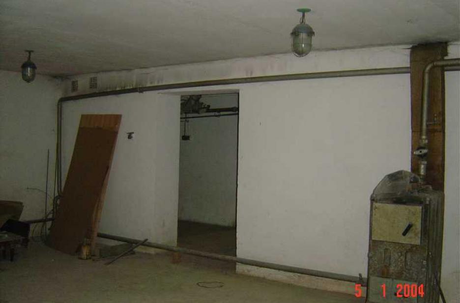 Пример отделки цокольного этажа коттеджа под сауну